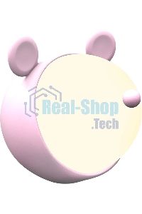 Ночник Gauss NN7024 мышка розовый