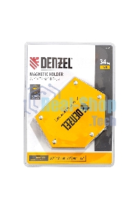 Фиксатор магнитный Denzel для сварочных работ усилие 75 LB, 30х45х60х75х90х135 град.