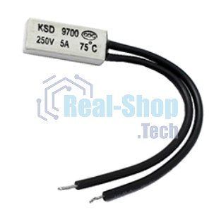 Термостат биметаллический KSD9700 5А/135 С нормально разомкнутый