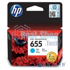 Картридж струйный HP 655 CZ110AE голубой для HP DJ IA 3525/4615/4625/5525/6525 (600 стр.)
