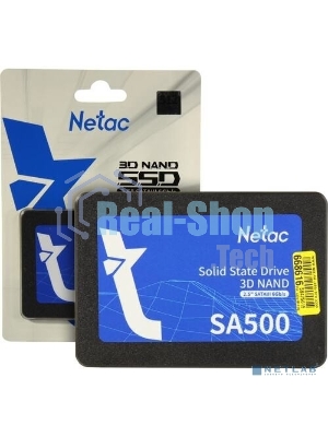 Накопитель SSD Netac SA500, 512Gb, SATA III, 2.5