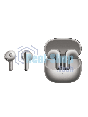 Наушники TWS Xiaomi Buds 5 серый, вкладыши, Bluetooth, активное шумоподавление, до 6 ч