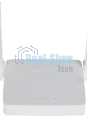 Маршрутизатор Mercusys MW305R Wi-Fi роутер 300 Мбит/с 2,4 ГГц, 1 порт WAN 10/100 Мбит/с + 4 порта LAN 10/100 Мбит/с, 2 фиксированные антенны