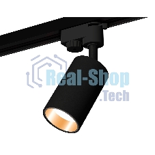 Светильник Ambrella light XT6323023 SBK/PYG черный песок/золото желтое полированное MR16 GU5.3 (A2521, C6323, N6113)