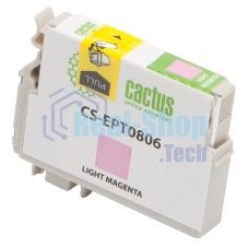 Картридж струйный Cactus CS-EPT0806 светло-пурпурный (11,4 мл) для Epson Stylus Photo P50/PX650/PX660/PX700/PX700W/PX710/PX710W/PX720/PX