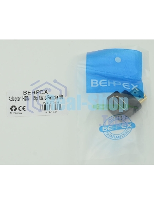 Адаптер аудио-видео 90 Deg HDMI (m)/HDMI (f) 1зв