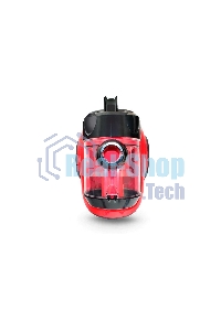 Пылесос GINZZU VS420 красно/черный Регулируемая мощность до 1700 Вт Легко очищающийся Мультициклонный фильтр. Повышенный объем пылесборника 3,0 л Телескопическая трубка Функция выдувания