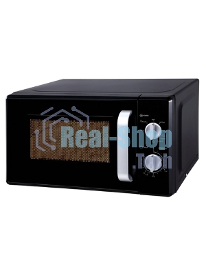 Микроволновая печь Horizont 20MW700-1478AAB черный, 20 л, 700 Вт, переключатели - поворотный механизм