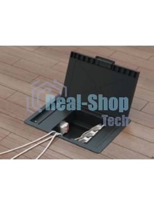 Лючок RAL 9005 напол. 12 мод. черный DKC 88012