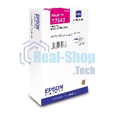 Картридж струйный Epson T7543 пурпурный экстраповышенной емкости для WF-8090/8590