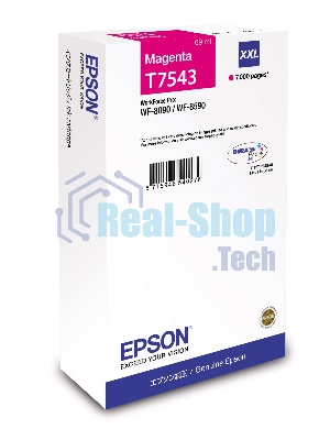 Картридж струйный Epson T7543 пурпурный экстраповышенной емкости для WF-8090/8590