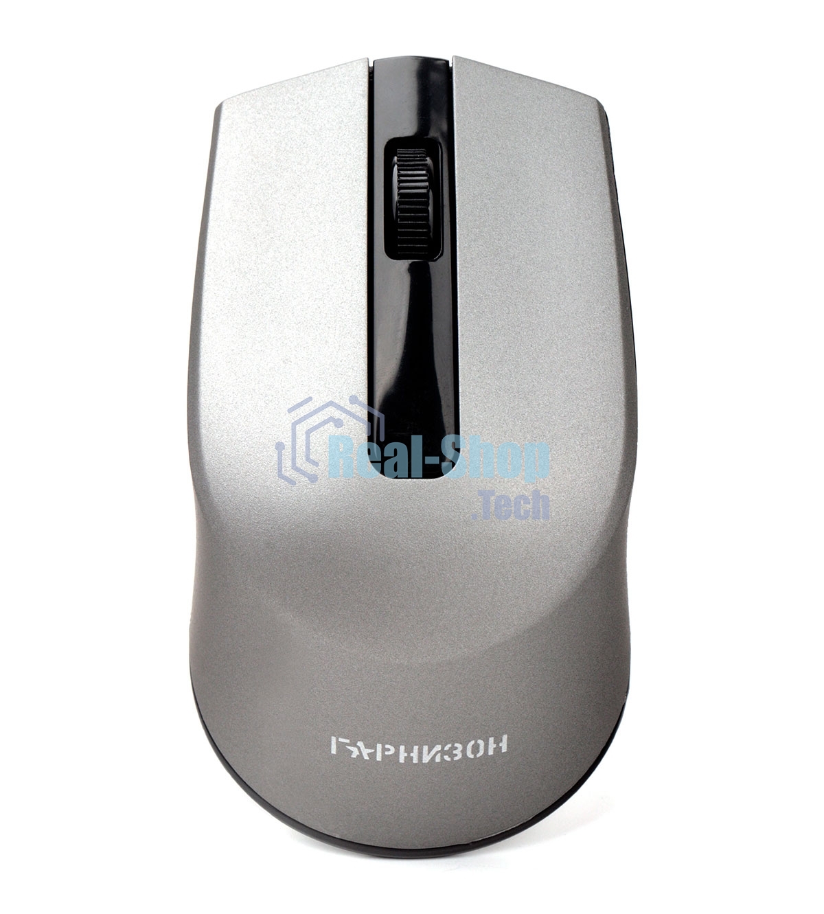 Мышь беспроводная Гарнизон GMW-475 серый, 1000 dpi, радиоканал, USB, кнопки - 3