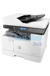 МФУ лазерное HP LaserJet MFP M443nda (8AF72A), A3, ч/б, печ. до 25 стр/мин. (А4) до 13 стр/мин. (А3), скан. до 21 стр/мин., 1200 x 1200 dpi (печать) 600x600dpi (скан.), USB, RJ-45
