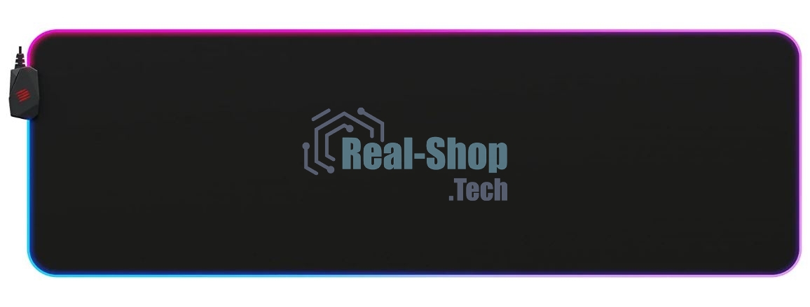 Игровой коврик для мыши Mad Catz S.U.R.F. RGB черный (900 x 300 x 4 мм, RGB подсветка, натуральная резина, ткань)