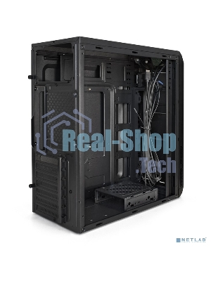 Компьютерный корпус Miditower ExeGate XP-334UC-XP400 (ATX, XP400 с вент. 12см, 1хUSB/1хUSB 3.0/1хTypeC, аудио, черный)