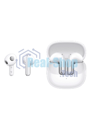 Наушники TWS Xiaomi Buds 5 белый, вкладыши, Bluetooth, активное шумоподавление, до 6 ч