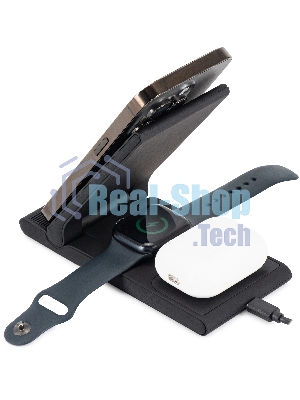 Беспроводное зарядное устройство Buro CWC-QC5 15W 3A (QI) USB-C универсальное черный