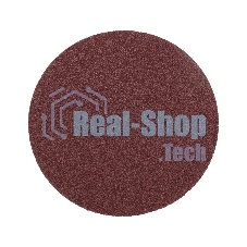 Диск абразивный Kranz на ворсовой основе, на липучке, без отверстий, P24, 125 мм, 10 шт.