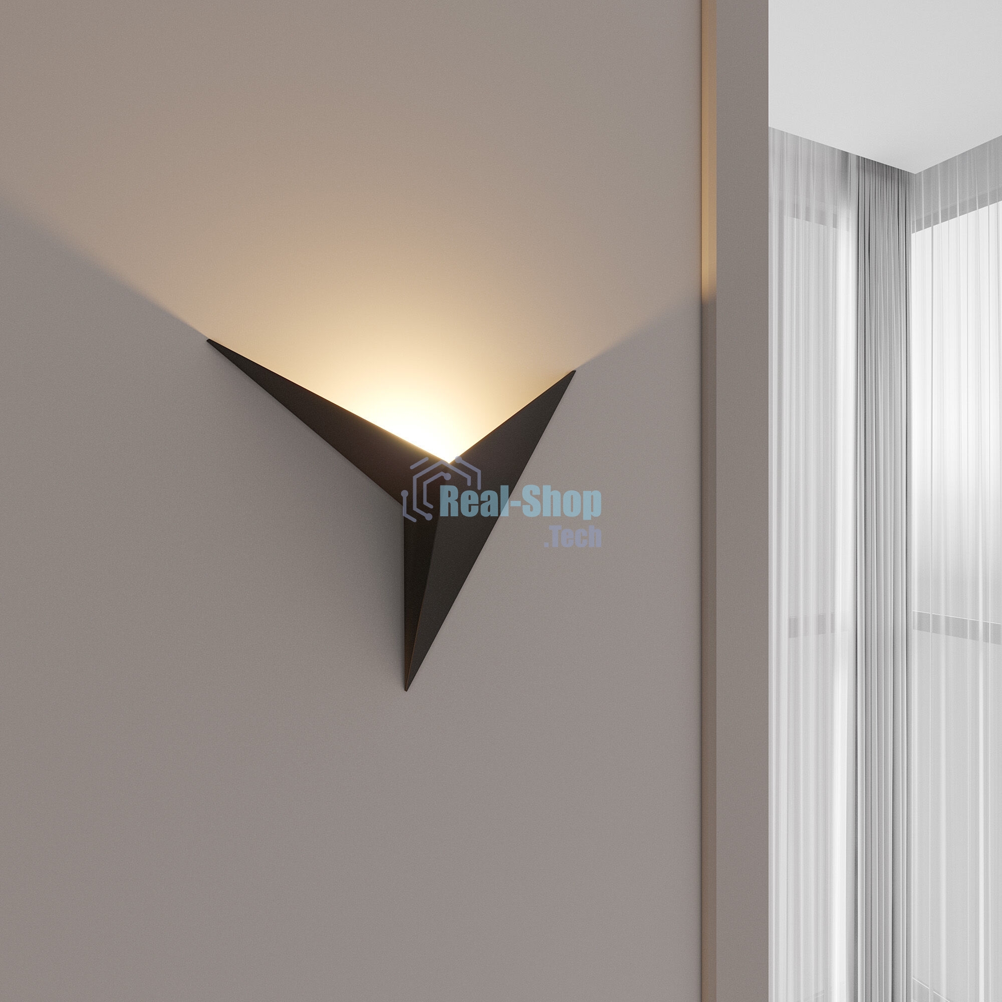 Светильник настенный светодиодный MRL LED 3W 1008 IP20 / Parete LED черный