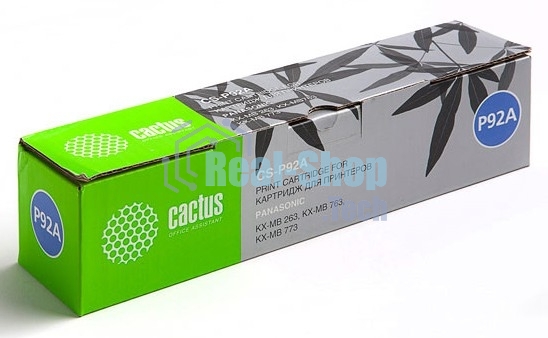 Картридж лазерный Cactus CS-P92A черный (2000 стр.) для Panasonic KX-MB263/KX-MB763/KX-MB773