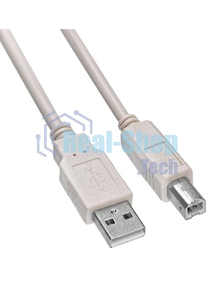 Кабель Buro Кабель USB2.0-AM/BM (1.8м) Медь