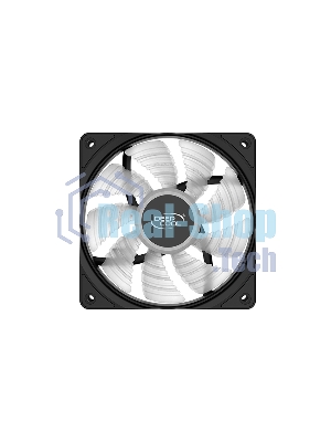 Вентилятор для корпуса DEEPCOOL RF120W черный, 120 мм, 1300 об/мин, 21.9 дБ, 3 pin