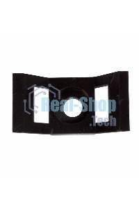 Площадка для крепления стяжки Rexant (ПС-2) 29x15 мм, черная, упаковка 100 шт.