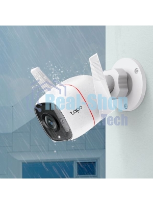 Видеокамера IP TP-Link Tapo C310 белый 3Mp indoor & outdoor IP camera, 30m Night Vision, IP66 dust & waterproof, Motion Detection and Notification, 2-way Audio, supports Micro SD card storage, easy setup with APP