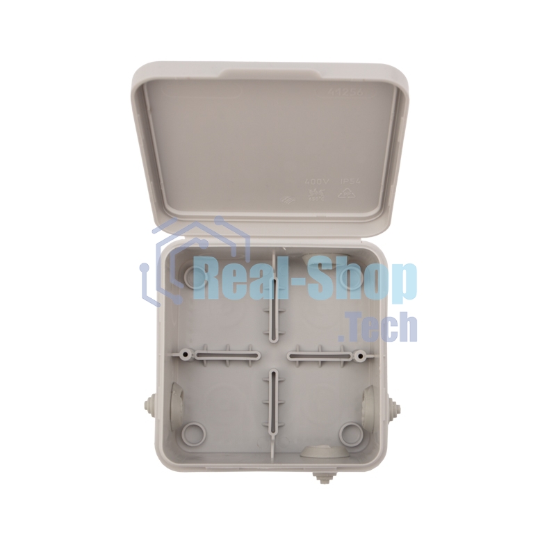 Коробка распределительная Rexant наружного монтажа с откидной крышкой 100х100х50 мм, IP54