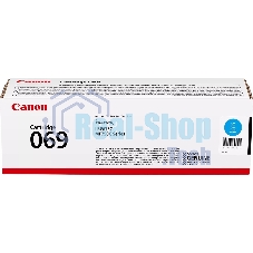 Картридж лазерный Canon 069C (5093C002) голубой (1900 стр.) для Canon MF752Cdw/754Cdw, LBP673Cdw