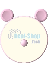 Ночник Gauss NN7024 мышка розовый