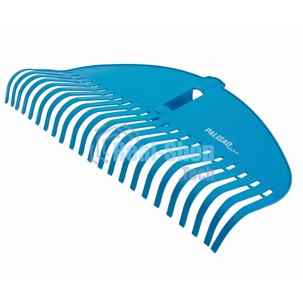 Грабли веерные пластиковые, 485 мм, 23 плоских зуба, усиленные, LUXE Palisad