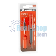 Ручка-отвертка с комбинированными битами Matrix для точных работ, PH0, PH000, SL1.5, SL3 CrV