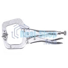 Зажим Сибртех ручной увеличенный захват подвижные губки 170мм