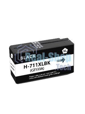 Картридж струйный NVPrint 711 (NV-CZ133A) Black для HP Designjet T120/T520 (73 мл)