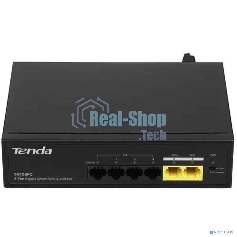 Коммутатор Tenda SG106PC 6PORT 10/100/1000M