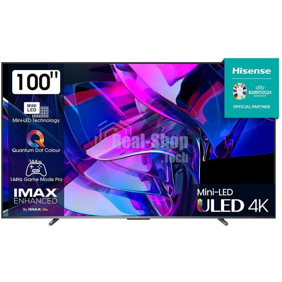 Телевизор Hisense 110'' 110UXNQ серый Mini LED UHD 144Hz/240Hz VIDAA U7.0