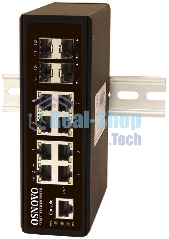 Коммутатор Osnovo SW-70804/IL неуправляемый