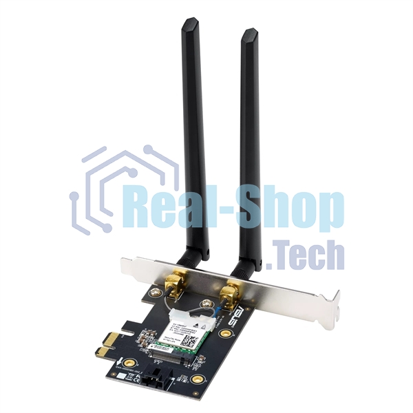 Сетевой адаптер Wi-Fi + Bluetooth Asus PCE-BE6500 BE6500 PCI Express 2ант.