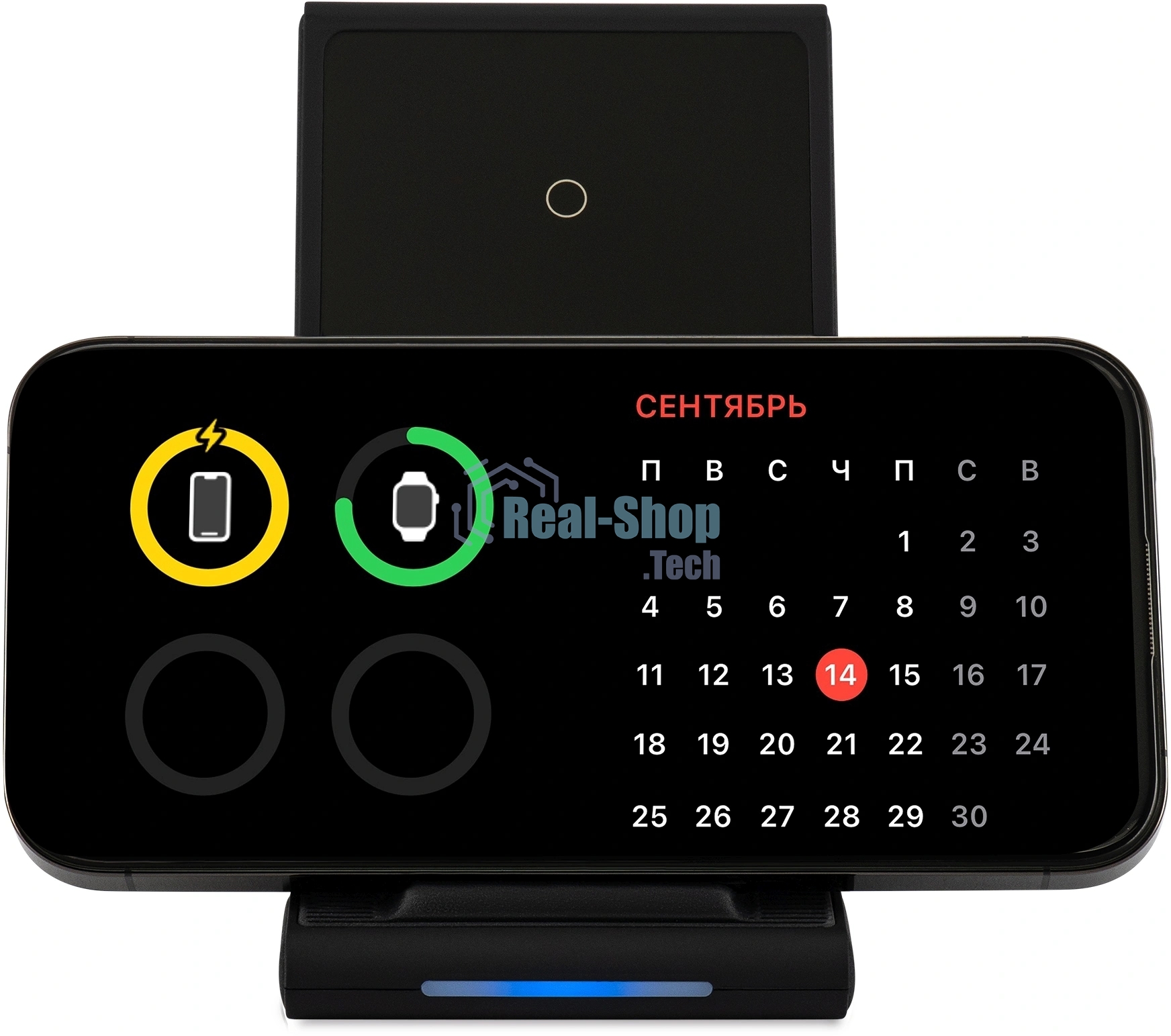 Беспроводное зарядное устройство Buro CWC-QC5 15W 3A (QI) USB-C универсальное черный