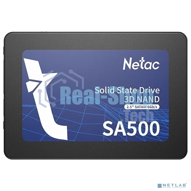 Накопитель SSD Netac SA500, 1Tb, SATA III, 2.5