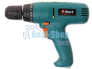 Дрель-шуруповерт Bort BSM-250x2, 280 Вт, 25 Нм, щеточный