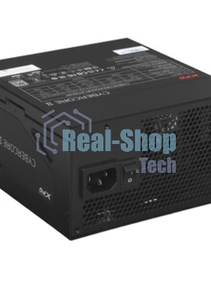 Блок питания ADATA XPG CYBERCORE II 1000W (CYBERCOREII1000P-BKCEU), 1000Вт, 80 PLUS Platinum, 120мм, модульный, черный