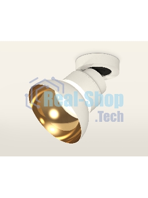 Светильник Ambrella Light XM8101101 SWH/PYG/CL белый песок/золото желтое полированное/прозрачный GX53