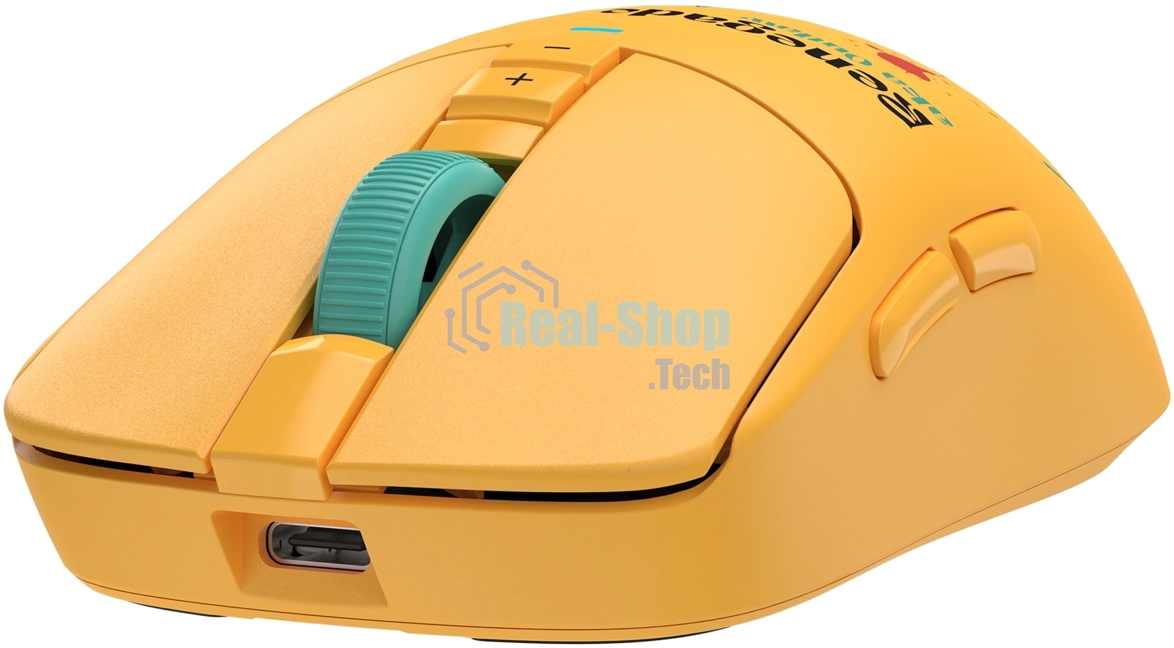 Мышь беспроводная/проводная A4Tech Bloody R72 Ultra желтый, 20000 dpi, USB Type-A, радиоканал, кнопки - 7