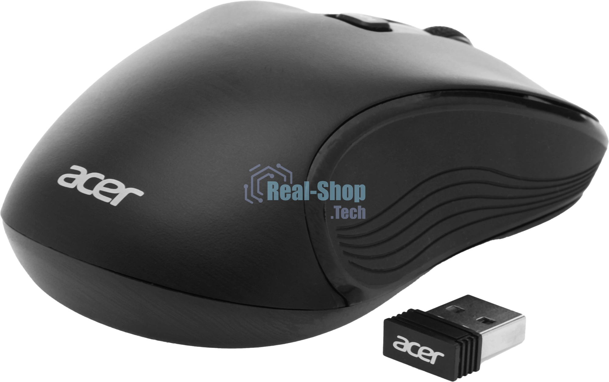 Мышь беспроводная Acer OMR303 черный, 1600 dpi, радиоканал, USB, кнопки - 6
