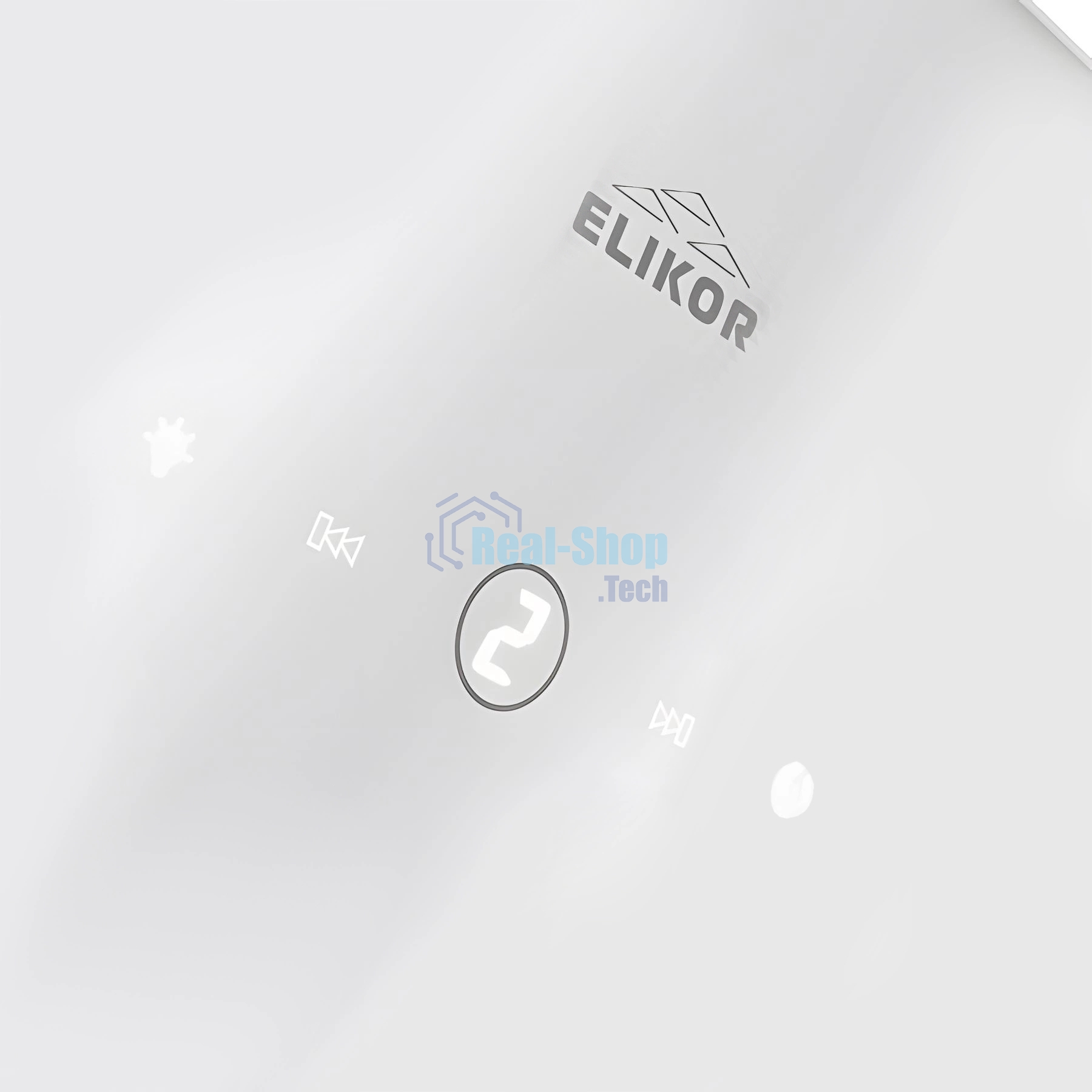 Вытяжка наклонная Elikor Rise WH 50 белый, 50 см, 750 куб. м/ч, 56 дБ