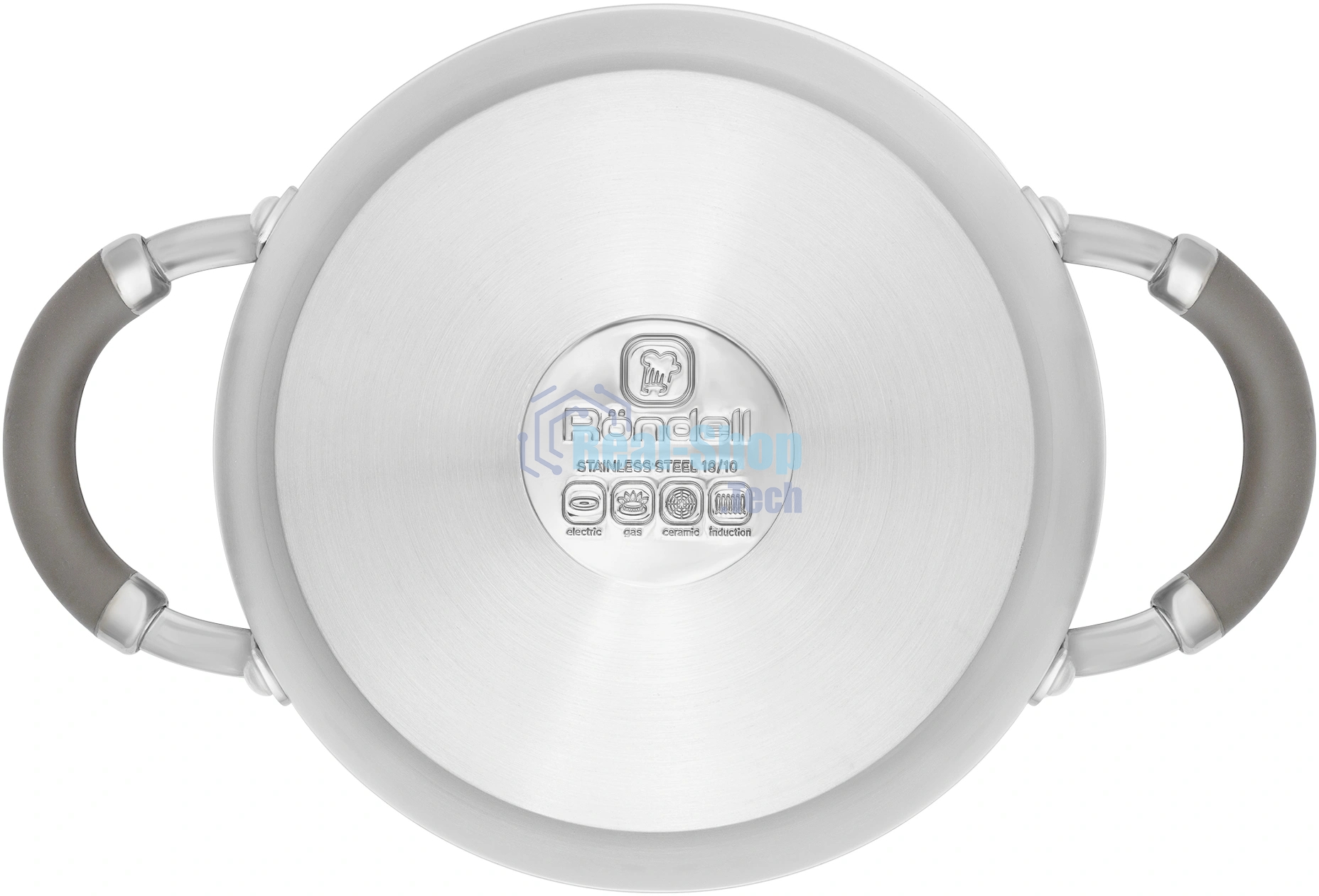 Набор посуды Rondell RDS-756 Balance 8 предм. 3 кастрюли 18-20-24 см и ковш 16 см/.нерж.сталь