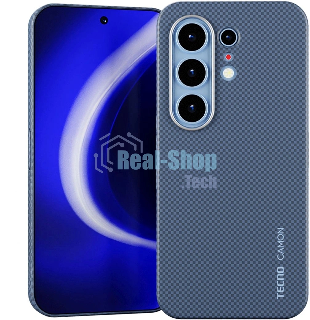 Чехол (клип-кейс) KRUTOFF для Tecno Camon 50 черный (1071706)