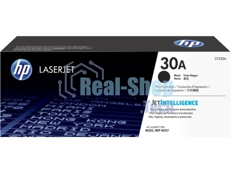 Картридж лазерный HP 30A черный для M203/MFP M227 (1600 стр)